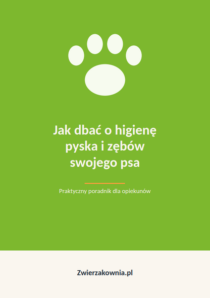 Zwierzakownia™ Ebook - Jak dbać o higienę pyska i zębów twojego psa.
